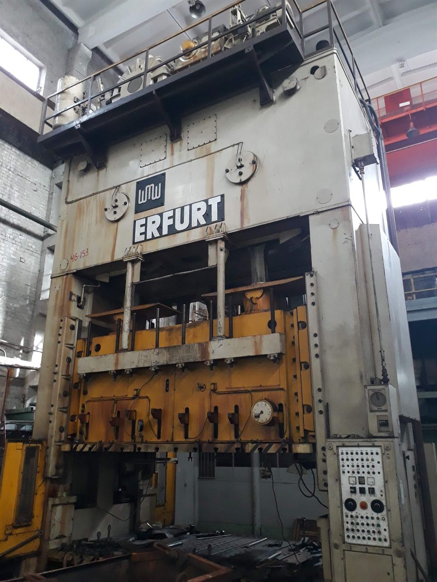 پرس مکانیکی ERFURT در محل کارخانه